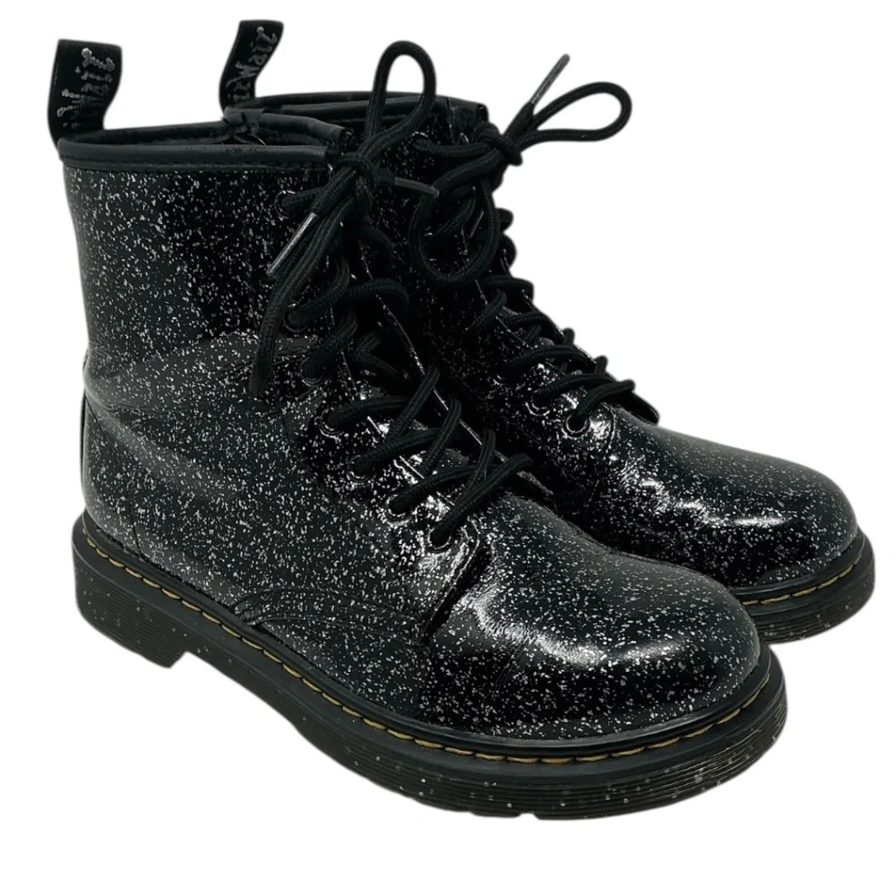 Dr. Martens 1460 Black Cosmic Glitter Boots